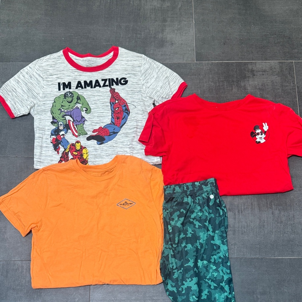 Boys Tees and Shorts Bundle - XL